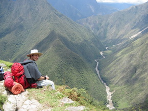 Inca Trail Rivers and Mountains - MachuPicchu Peru