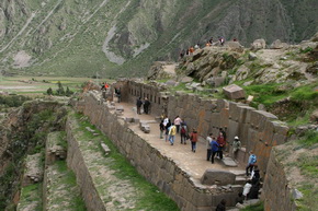 Ollantaytambo Archaeological Group in Cusco Peru