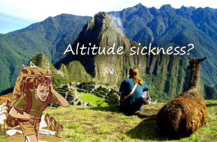 Soroche Mal de Altura en Machu Picchu