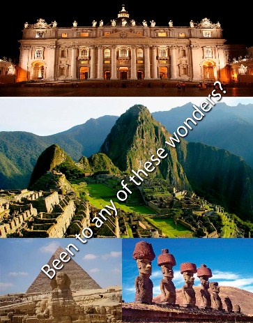 Visita las mejores maravillas del mundo, Machu Picchu!