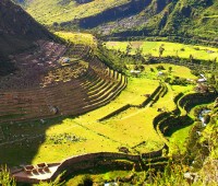 Ruinas de Patallacta en el Camino Inca. Reserva un espacio en el 2016