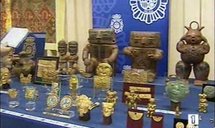 Se recuperaron 651 piezas culturales en lo que va del año
