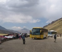 Bus a Puno, Lago Titicaca