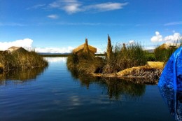 Lago Titicaca, Isla de Los Uros, destino popular de Perú