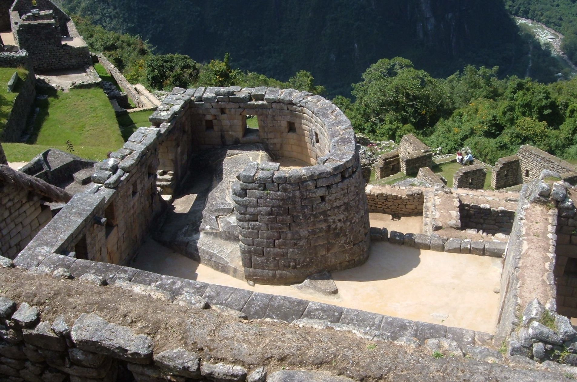 Templo del Sol Templo del Sol en Machu Picchu