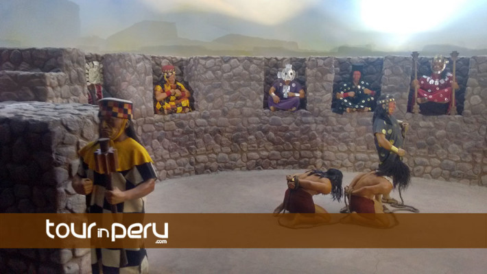 Representación de la cultura Wari en el Museo Inkariy