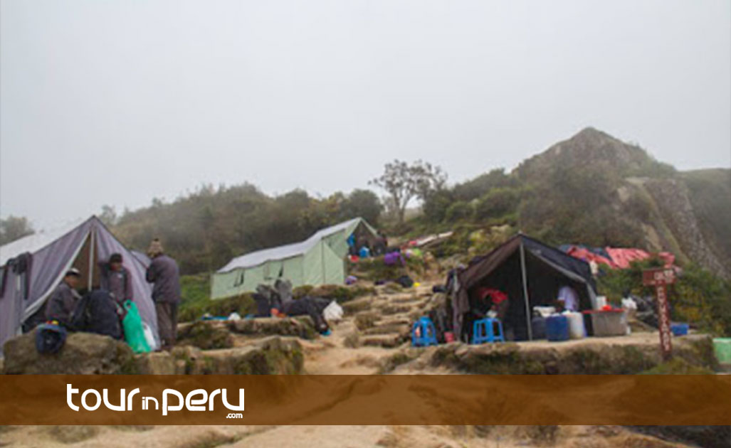 Campamentos habilitados en la ruta del Camino Inca Clásico y Corto