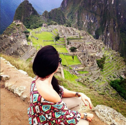 disfruta del paisaje de Machu Picchu