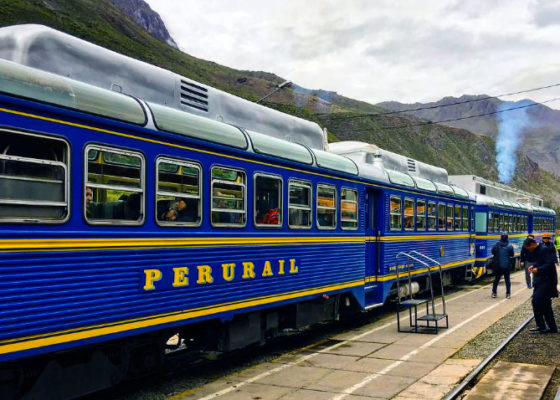 Usa los trenes a Machu Picchu en febrero 2017