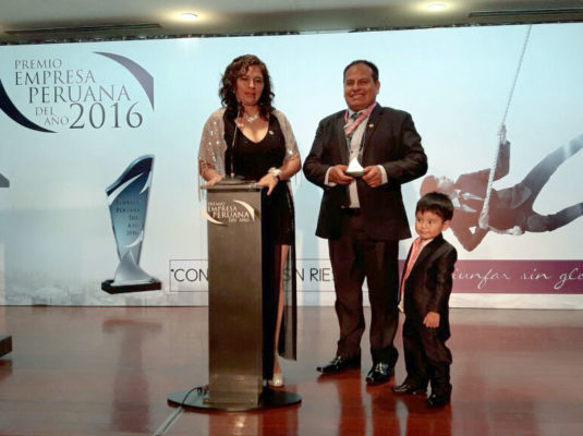 Premio Mejor Empresa Peruana 2017 para TOUR IN PERU