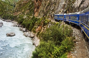 El mejor paisaje de Machu Picchu en un viaje en tren