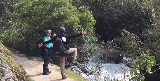 Conozca gente de todo el mundo en el Camio Inca 2018