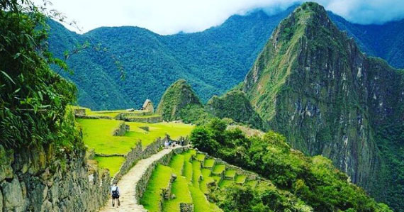 Entrada del Camino Inca a Machu Picchu