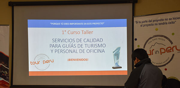 Servicio de Guías de Turismo, evento de calidad de TOUR IN PERU