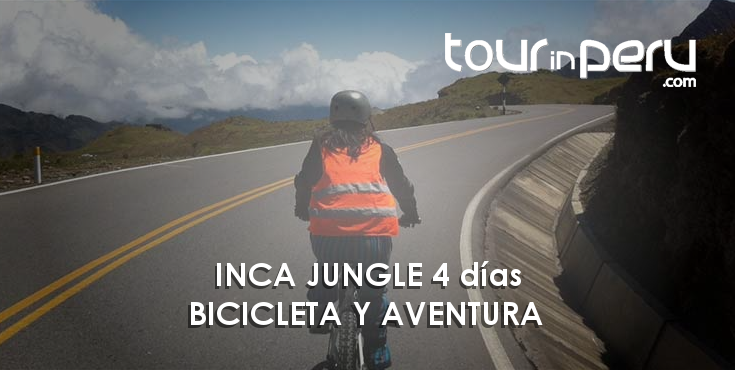 INCA JUNGLE 4 días – BICICLETA y AVENTURA
