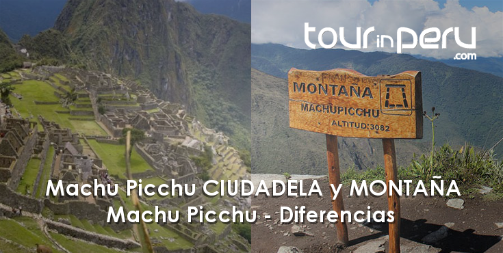 DIFERENCIA entre el SITIO ARQUEOLÓGICO de MACHU PICCHU y Diferencias entre Machu Picchu Ciudadela y Montaña Machu Picchu la MONTAÑA