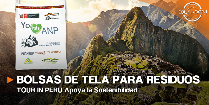 TOUR IN PERU APOYA LA SOSTENIBILIDAD – Bolsas personales para turistas