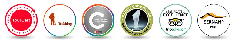 Certificaciones de TOUR IN PERU
