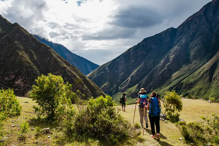 Rumbo a Machu Picchu en el Camino Inca Rumbo a Machu Picchu en el Camino Inca