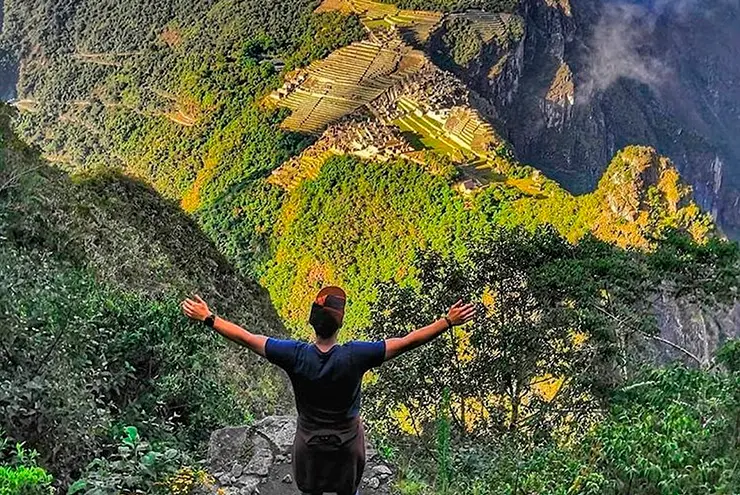 Vista desde la Montaña Huayna Picchu