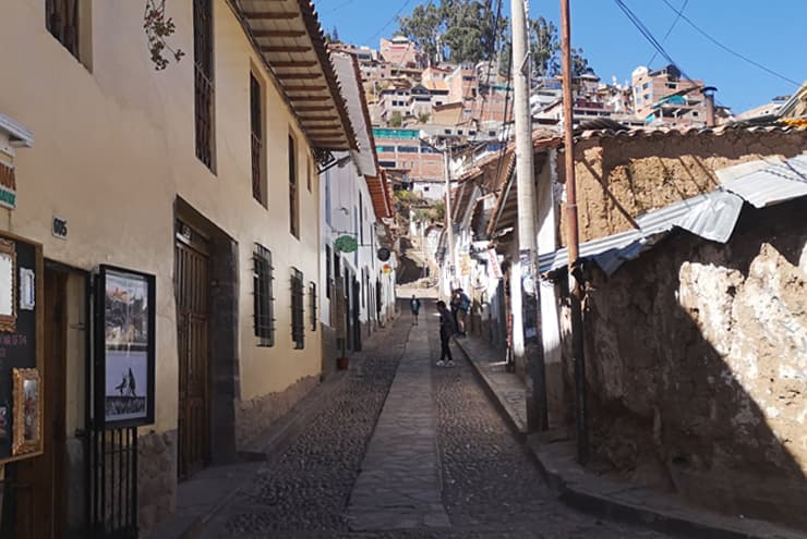 Calle siete Angelitos Cusco Calle siete Angelitos Cusco