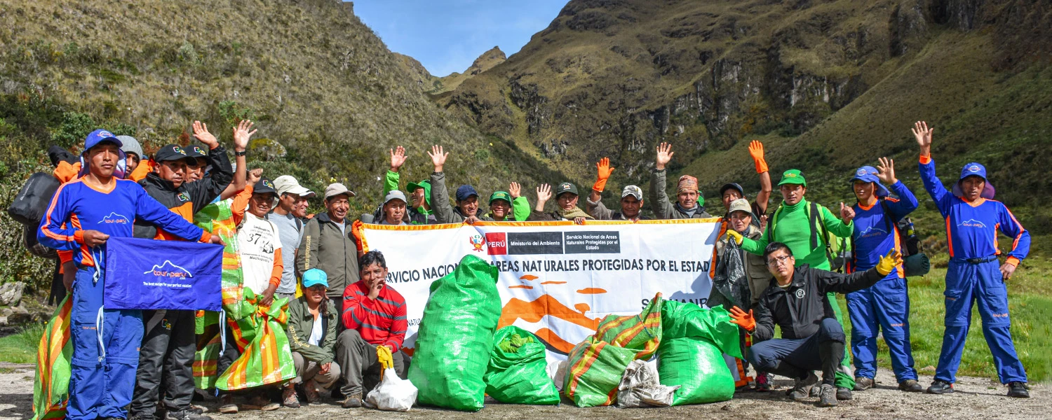 limpieza del camino inca febrero campaña de mantenimiento camino inca cerrado en febrero