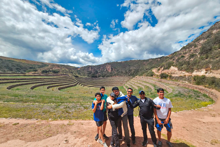 Centro arqueologico de moray en el valle sagrado - TOUR IN PERU cusco y machupicchu paquete - Parque arqueologico de moray con TOUR IN PERU