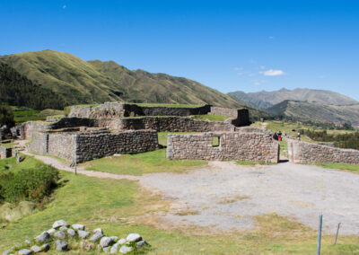 Centro arqueolgico de pukapukara en el city tour cusco